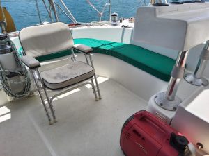 cockpit, Privilege 37, catamaran for sale