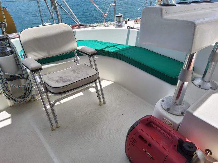 cockpit, Privilege 37, catamaran for sale