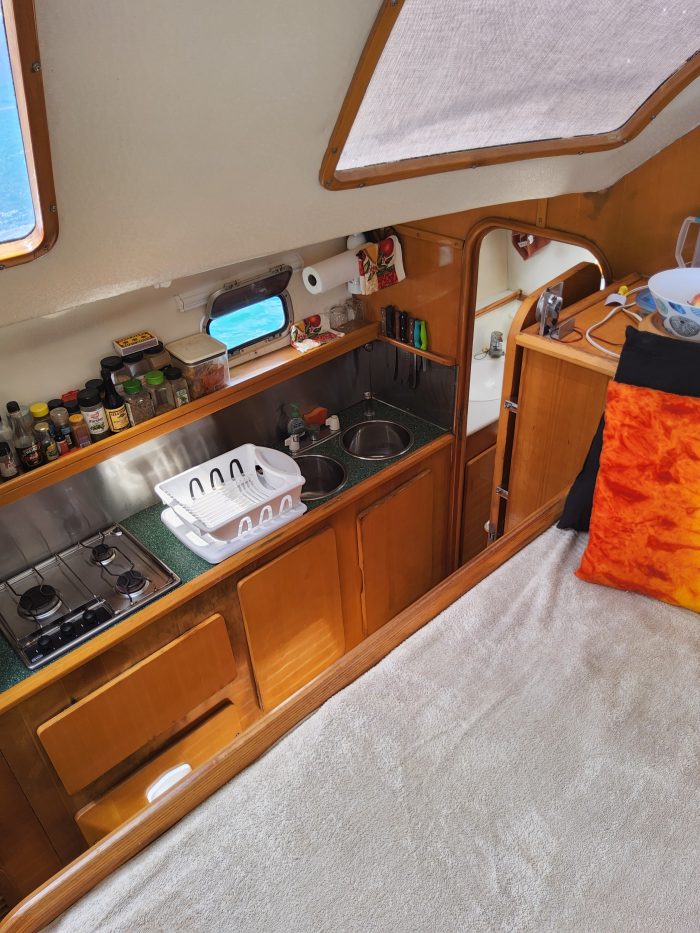 interior, Privilege 37, catamaran for sale