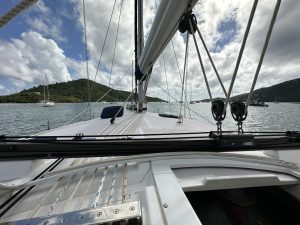 deck, Catalina 440 Morgan, sailboat for sale