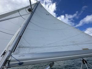 underway, Catalina 440 Morgan, sailboat for sale