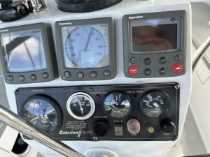 helm, Catalina 440 Morgan, sailboat for sale