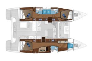 Lagoon 46 layout drawing 4