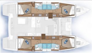Lagoon 46 layout drawing 2