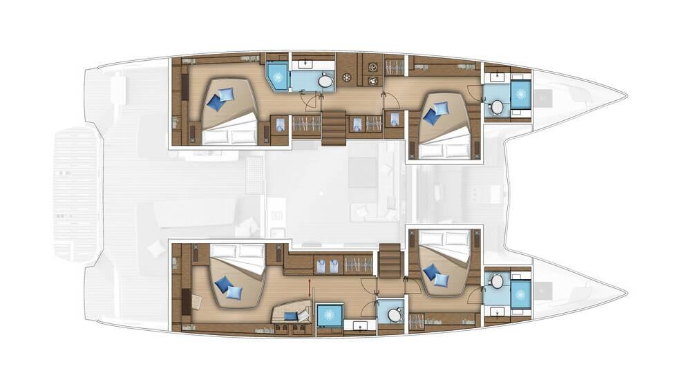 Lagoon 55, catamaran for sale