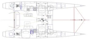 Gunboat 55 layout drawing 1