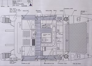 Catana 44 layout drawing 1