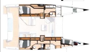 Catana 50 layout drawing 3