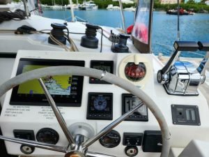 helm, FP 47 Saona, catamaran for sale