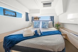 bed, FP 47 Saona, catamaran for sale