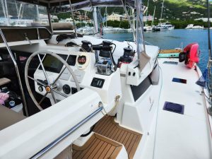 helm, FP 47 Saona, catamaran for sale