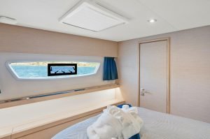 bed, FP 47 Saona, catamaran for sale