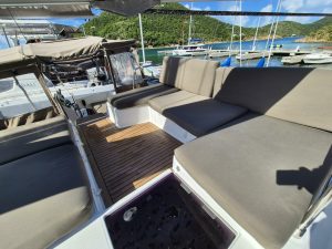 cockpit, FP 47 Saona, catamaran for sale