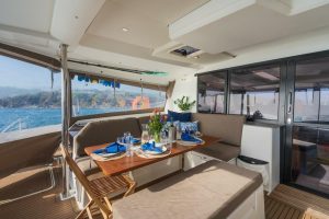 salon, FP 47 Saona, catamaran for sale