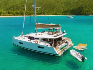 exterior, FP 47 Saona, catamaran for sale