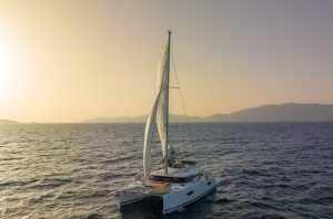 underway, FP 47 Saona, catamaran for sale