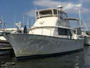 exterior, Mainship 40, trawler for sale