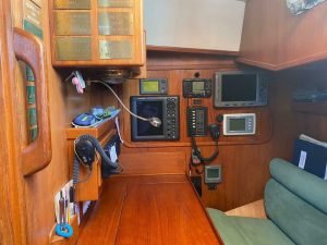 navigation station, Custom, sailboat for sale