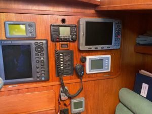 navigation station, Custom, sailboat for sale