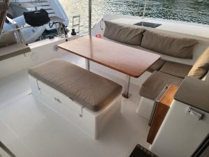 cockpit, FP 44 Helia, catamaran for sale