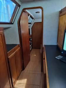 interior, Morrelli and Melvin, catamaran for sale