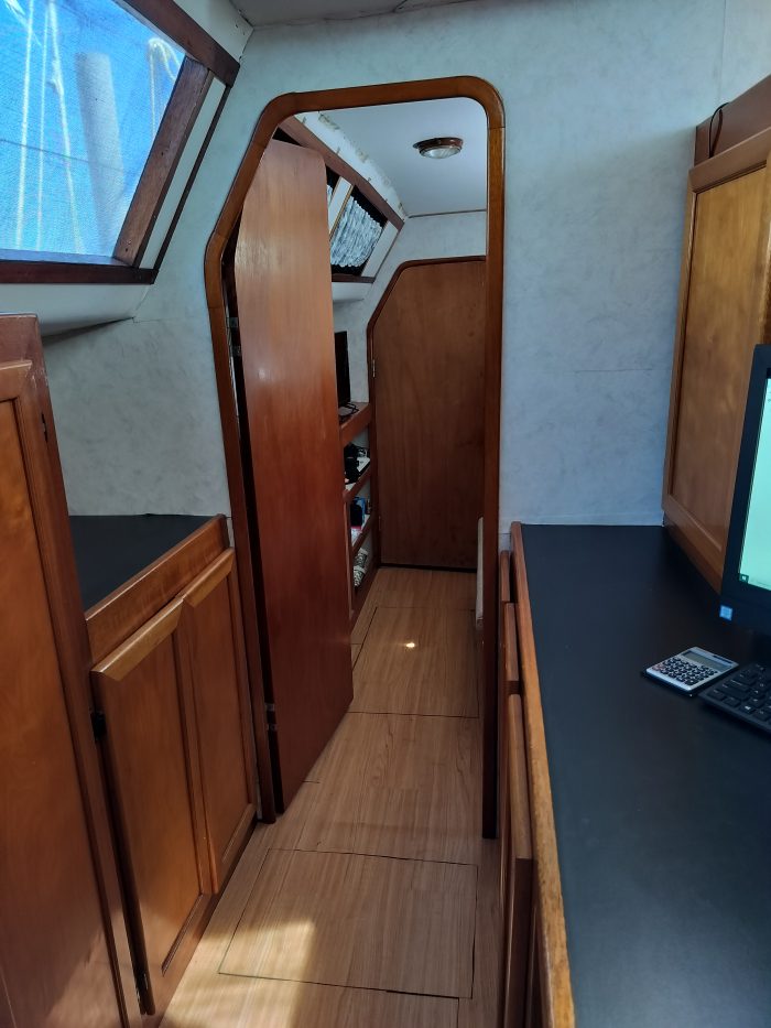interior, Morrelli and Melvin, catamaran for sale