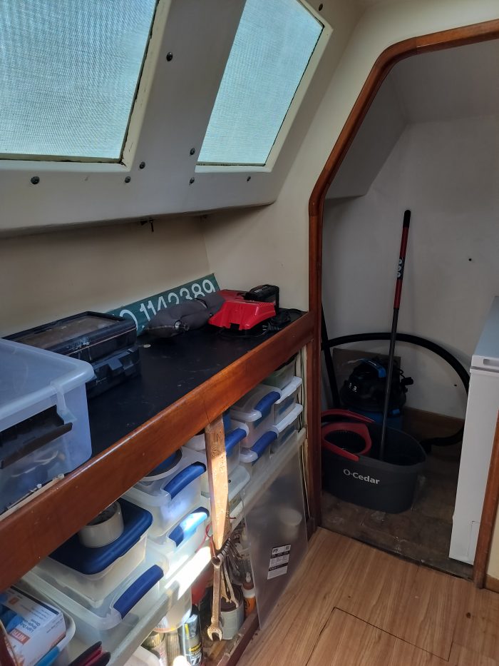 interior, Morrelli and Melvin, catamaran for sale
