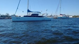 exterior, Morrelli and Melvin, catamaran for sale