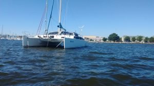 exterior, Morrelli and Melvin, catamaran for sale