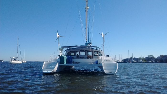 exterior, Morrelli and Melvin, catamaran for sale