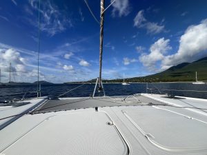 deck, FP 44 Helia, catamaran for sale