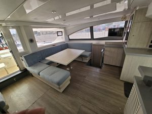 salon, Leopard 48, catamaran for sale