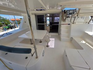 cockpit, Leopard 48, catamaran for sale