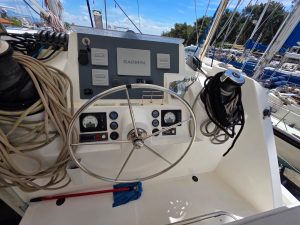 cockpit, Leopard 48, catamaran for sale