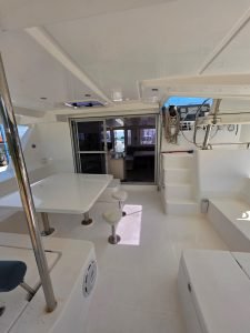cockpit, Leopard 48, catamaran for sale