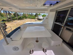 cockpit, Leopard 48, catamaran for sale