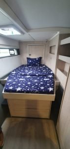 bed, Leopard 48, catamaran for sale