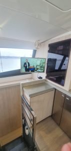 salon, Leopard 48, catamaran for sale