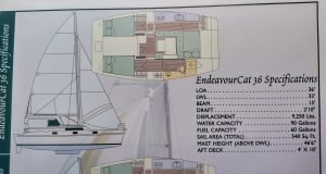 Endeavour 36 layout drawing 2