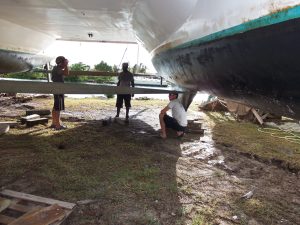 boatyard, Morrelli and Melvin, catamaran for sale