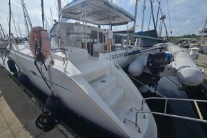 exterior, Lagoon 410, catamaran for sale