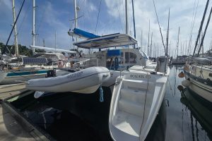exterior, Lagoon 410, catamaran for sale
