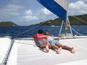 deck, Lagoon 410, catamaran for sale