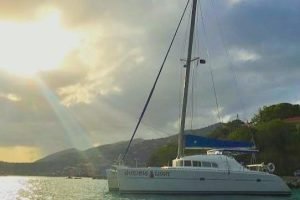 exterior, Lagoon 410, catamaran for sale