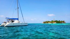 exterior, Lagoon 410, catamaran for sale