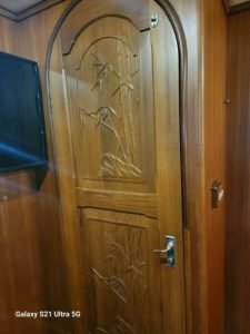 interior, Marine Trader 50 Wide Body, trawler for sale