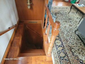 interior, Marine Trader 50 Wide Body, trawler for sale