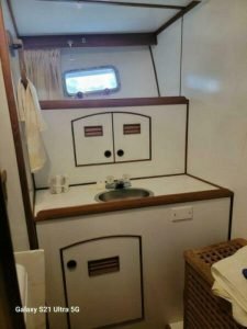 interior, Marine Trader 50 Wide Body, trawler for sale