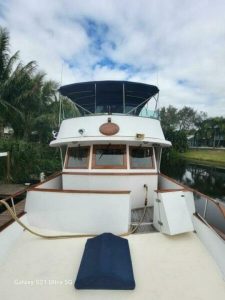exterior, Marine Trader 50 Wide Body, trawler for sale