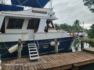 exterior, Marine Trader 50 Wide Body, trawler for sale